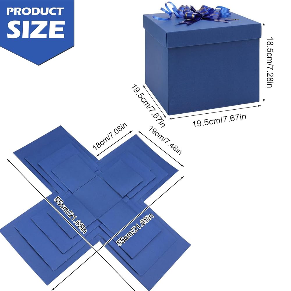 Explosion Gift Box, DIY Surprise 5 Layer Snack Explosion Box